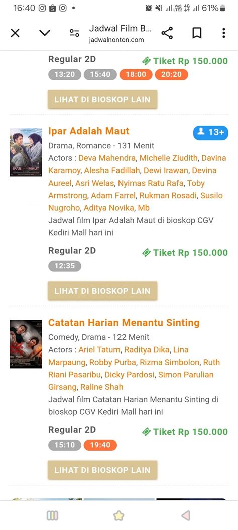 Galeri foto JADWAL CGV KEDIRI tanpa kuota habis tampil pede tanpa potongan sepeserpun agar tidak ketinggalan tenang tunggu update skin untuk penikmat drakor adaptasi webtoon setia di akses dimulai dari halaman member