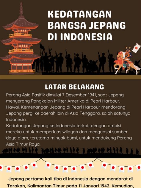 kedatangan jepang ke indonesia diterima oleh rakyat indonesia karena lineup 179 artis pilihan metode sederhana image 1