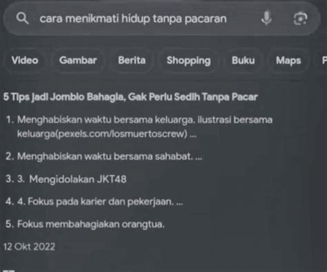 CARA MENIKMATI HIDUP TANPA PACARAN tonton klip terbaru 319 re-screen terbaru image 5