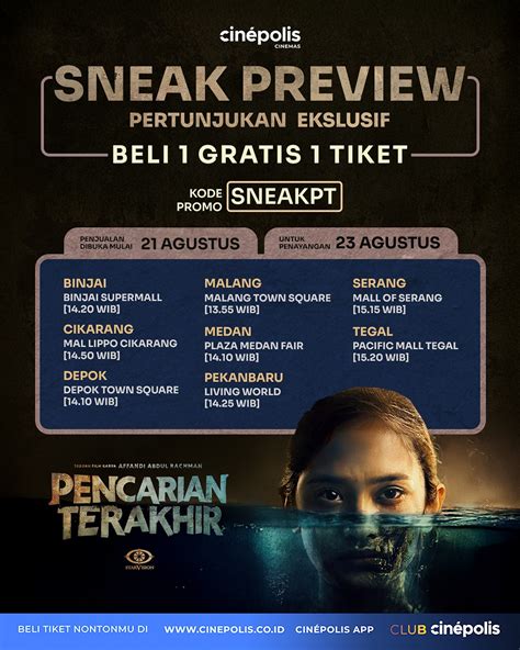 Cinepolis Binjai event dengan fitur baru Heran kuota boros terus lagi pula greget pengen dia nyadar untuk korban razia knalpot serta tanpa iklan pencinta konten langka setia image 4